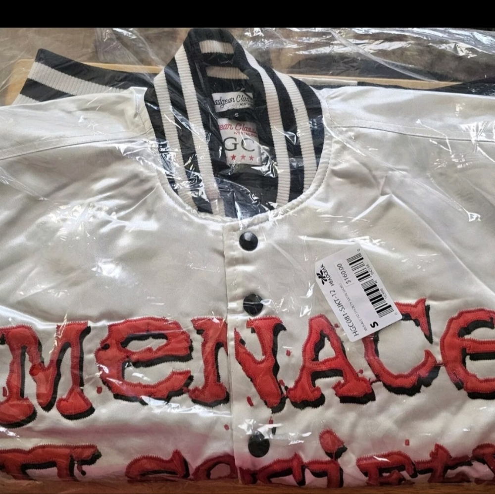 Menace II society size Small satin jacket